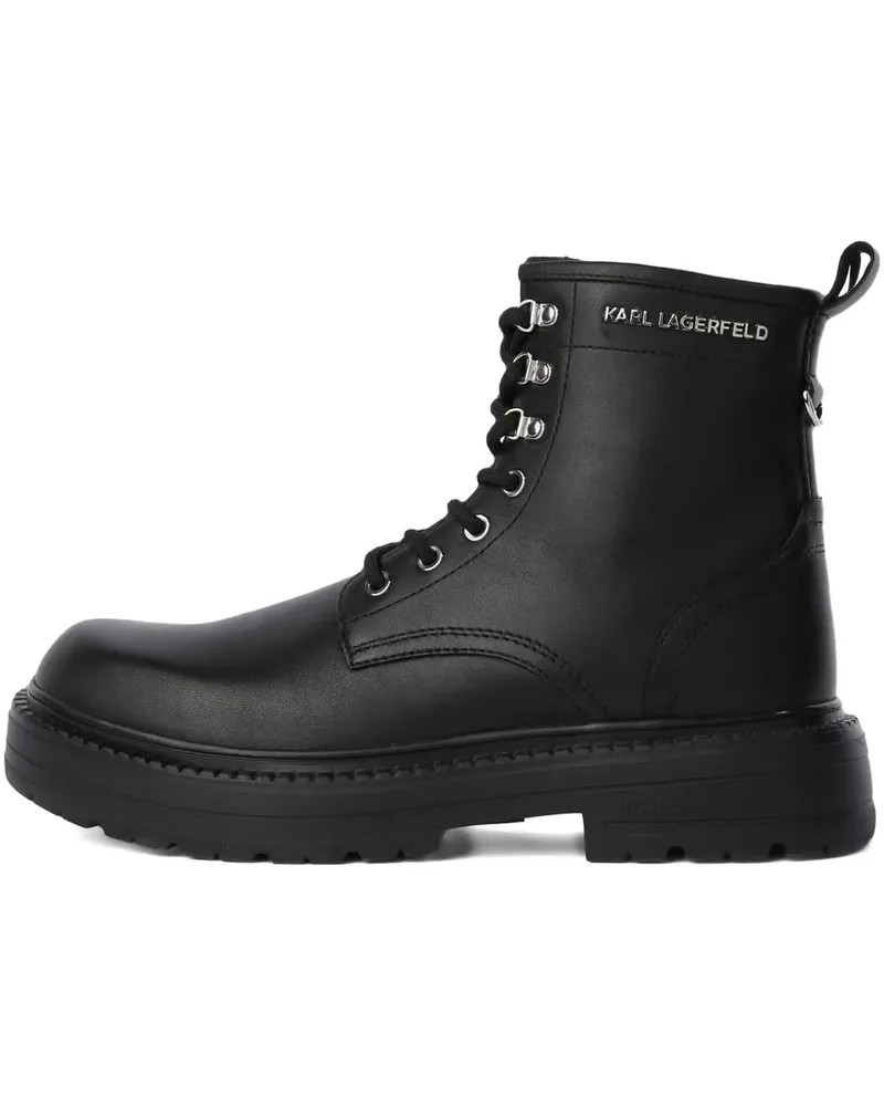 Karl Lagerfeld Miles Stiefel - Schwarz Schwarz