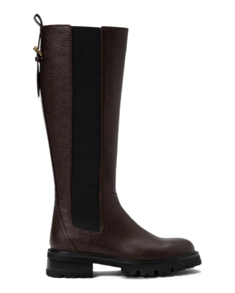 Twin-Set biker boots - Braun Braun