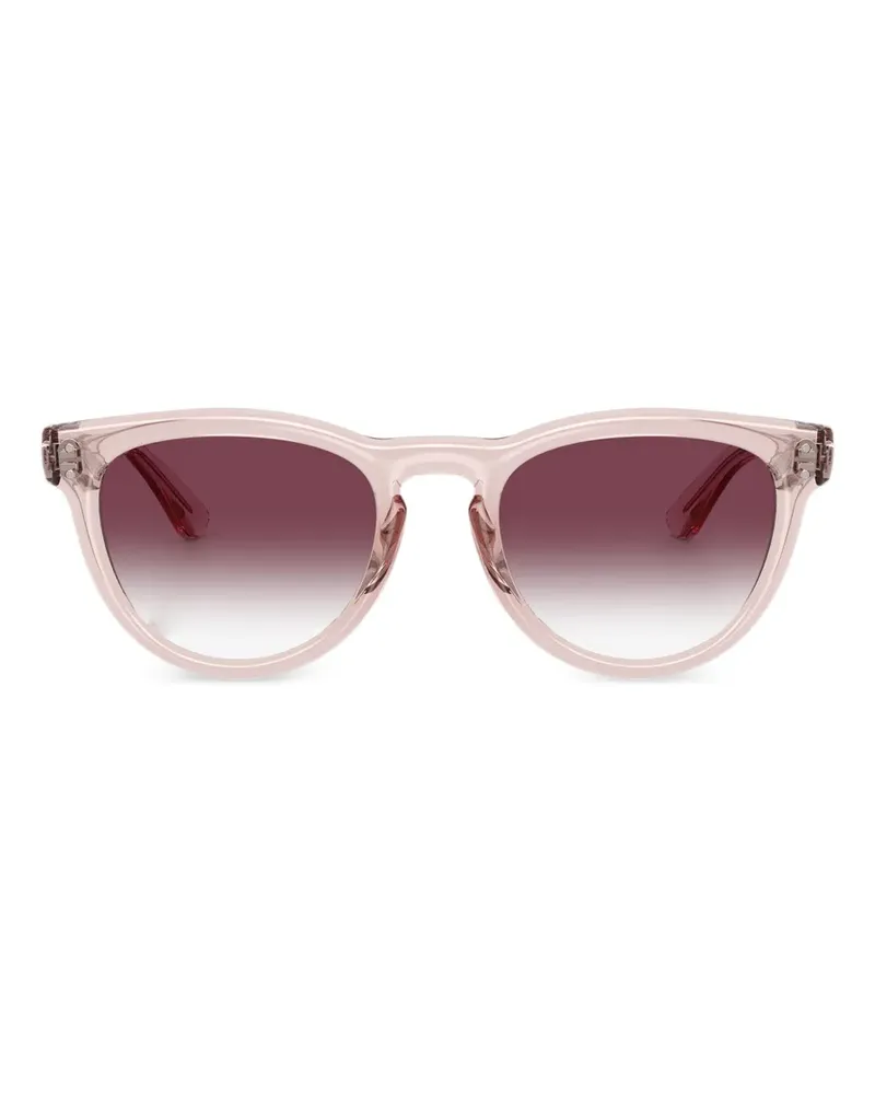 Ray Ban Sonnenbrille mit rundem Gestell - Rosa Rosa