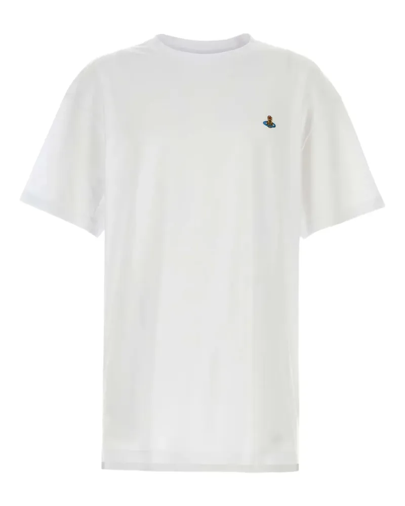 Vivienne Westwood T-Shirt mit Logo-Print - Weiß Weiß