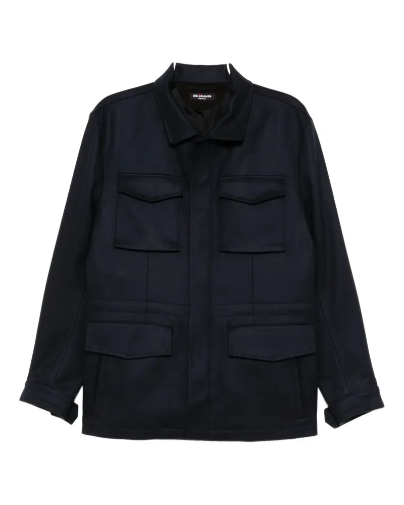 Kiton cashmere jacket - Blau Blau