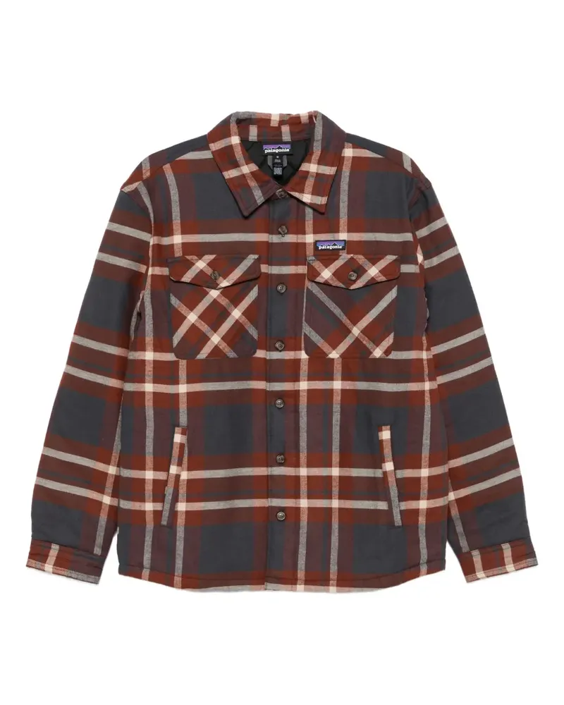 Patagonia Kariertes Hemd - Braun Braun