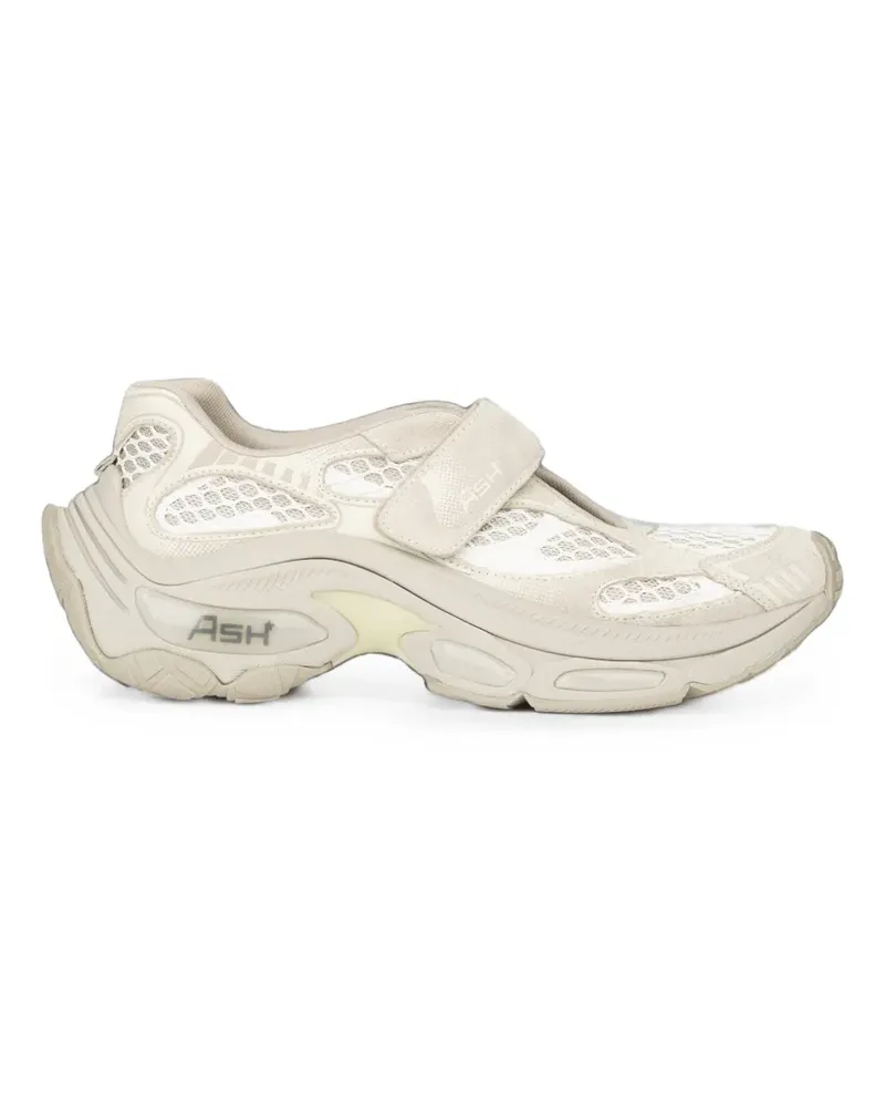ash Drake Low-Top-Sneakers mit Logoplakette - Nude Nude