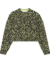 Proenza Schouler Pullover mit Animal-Jacquardmuster Schwarz