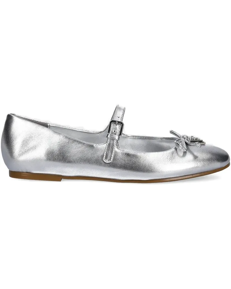 Guess Ballerinas mit Schleife - Grau Grau