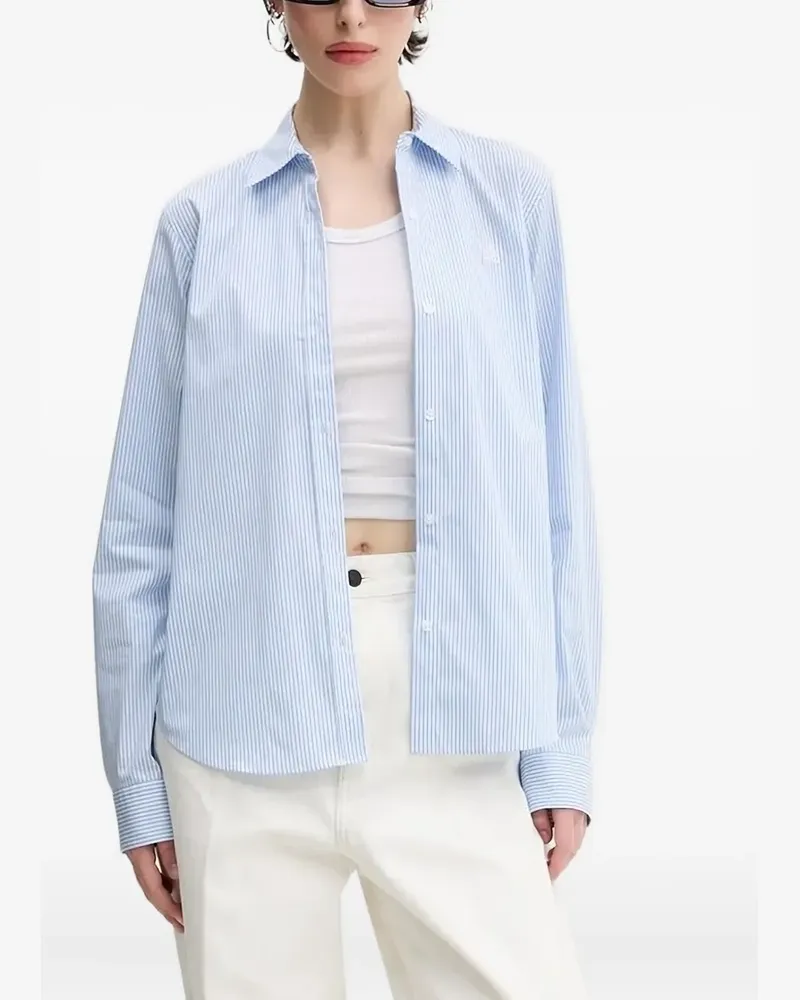 HUGO BOSS Gestreiftes Hemd - Blau Blau