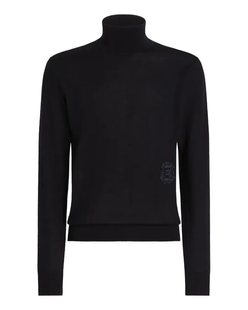 Dolce & Gabbana Pullover mit Rollkragen - Blau Blau