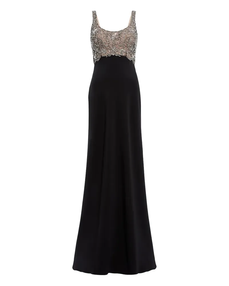 Jenny Packham Verziertes Reverie Maxikleid - Schwarz Schwarz