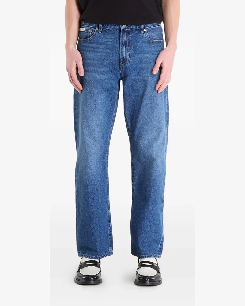 Calvin Klein Jeans mit geradem Bein - Blau Blau