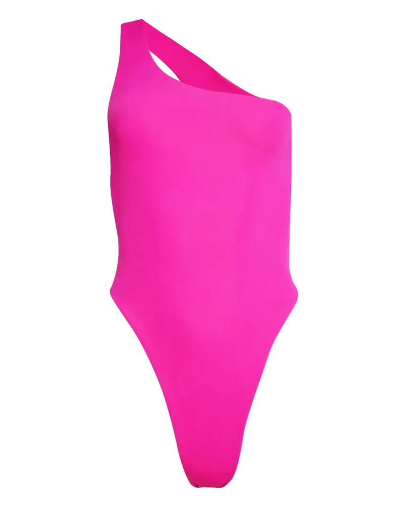 Louisa Ballou one-shoulder swimsuit - Rosa Rosa