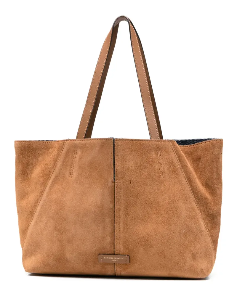 Gianni Chiarini Wendbarer Maya Tote Bag - Braun Braun