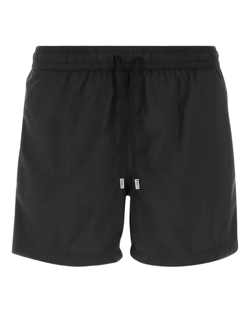Fedeli Badeshorts mit Kordelzug - Schwarz Schwarz