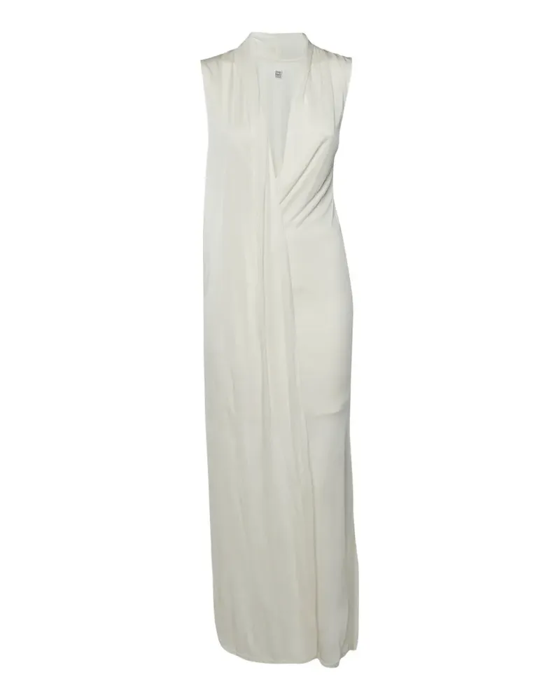 Totême Maxikleid mit Schal - Nude Nude