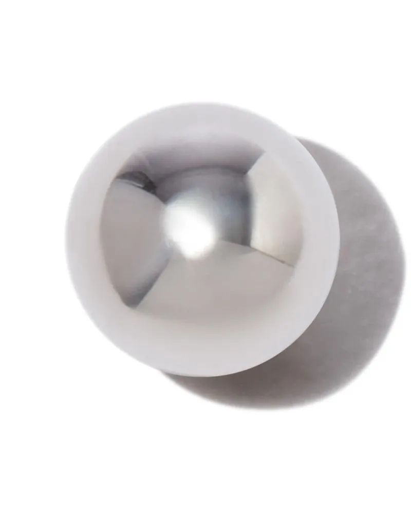 Maria Tash 18kt Ball Weißgoldohrstecker Gold