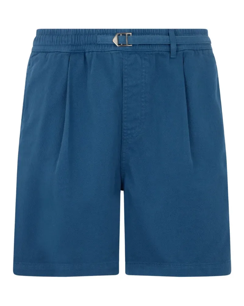 Roberto Cavalli logo-embroidered bermuda shorts - Blau Blau