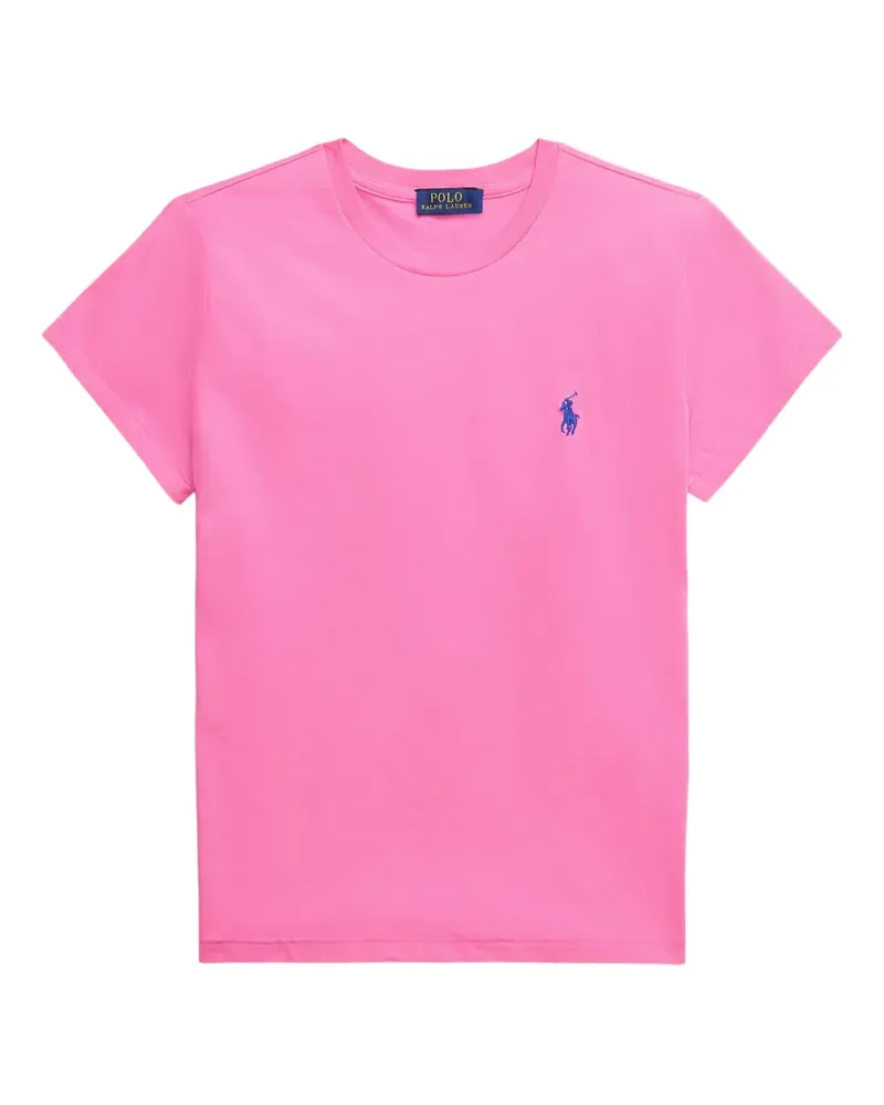 Ralph Lauren T-Shirt mit Polo Pony - Rosa Rosa