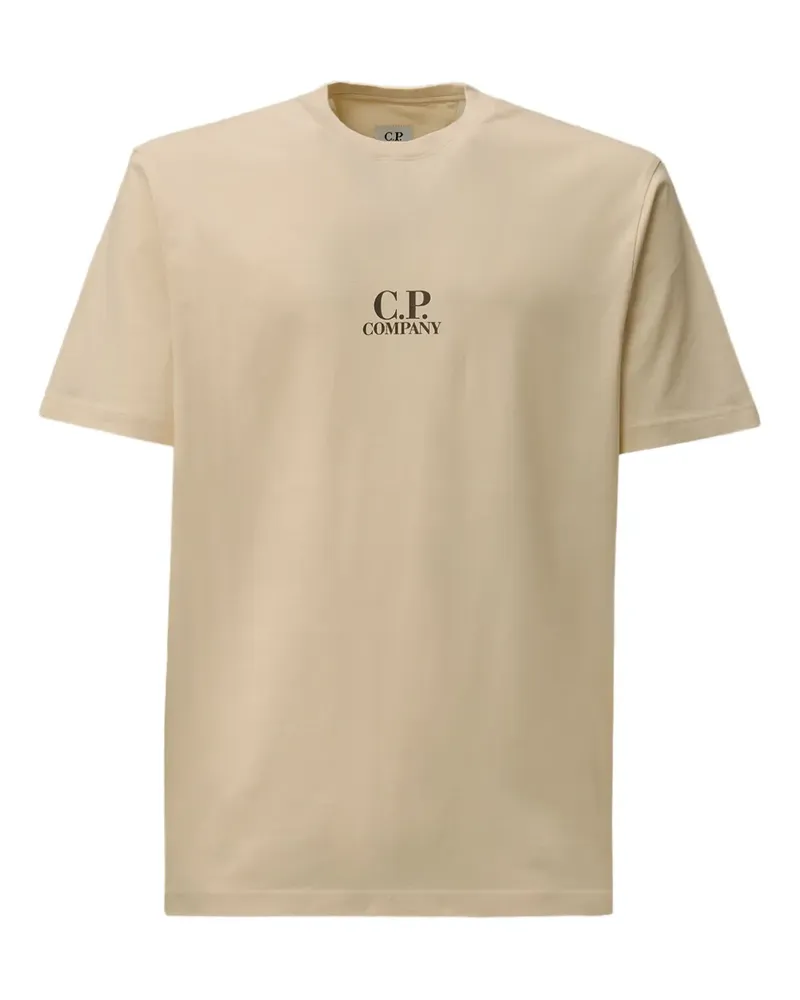 C.P. Company T-Shirt mit Logo-Print - Nude Nude