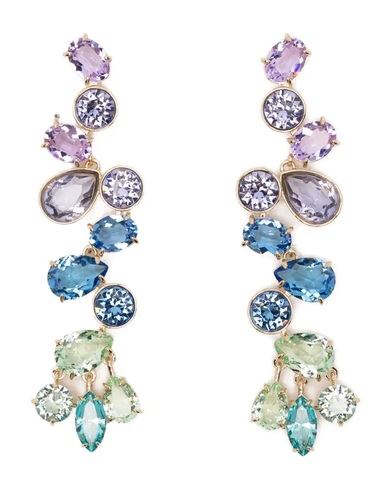 Swarovski Gema Ohrringe mit Tropfeneffekt - Gold Gold