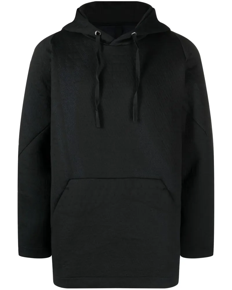 BYBORRE Hoodie aus recycelter Baumwolle - Schwarz Schwarz