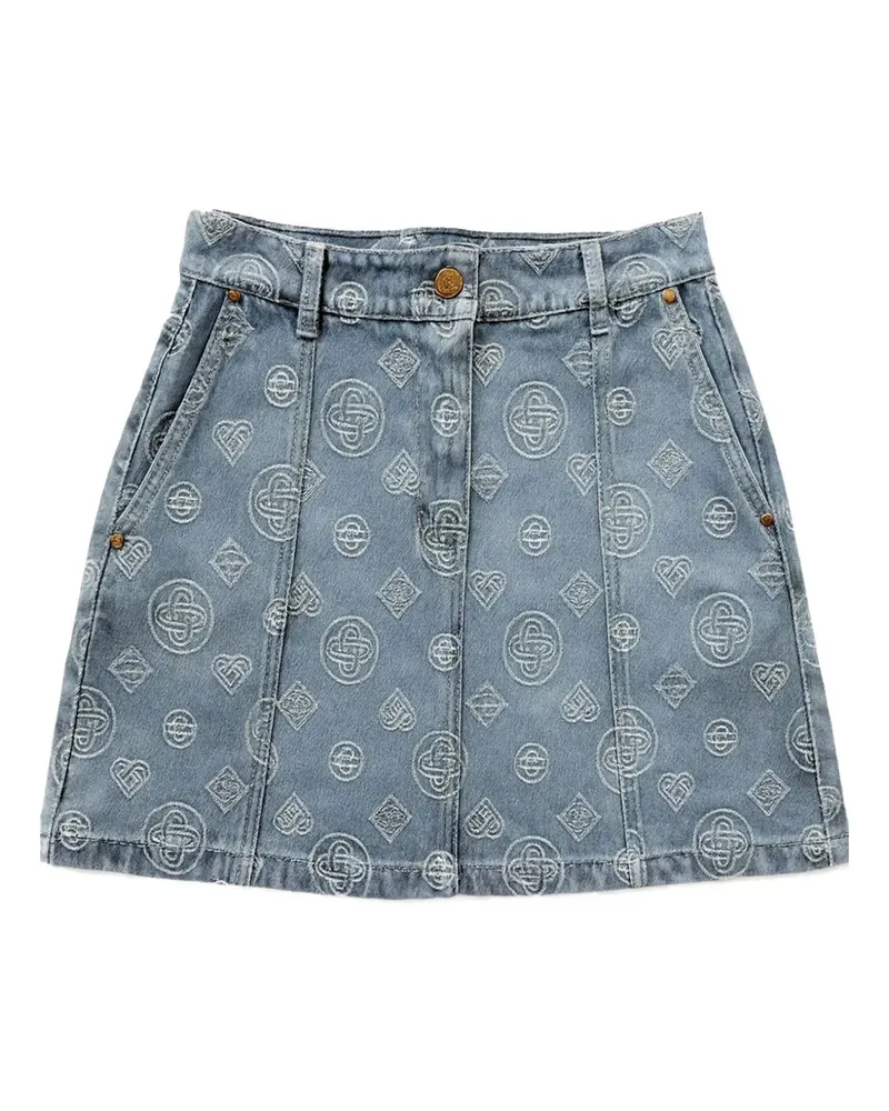 Casablanca Paris Rock mit Monogrammmuster - Blau Blau