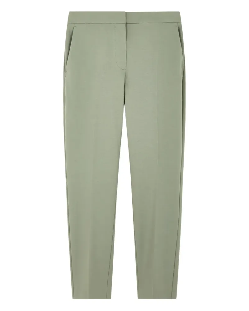 Max Mara Hose mit Bügelfalten - Grün Grün
