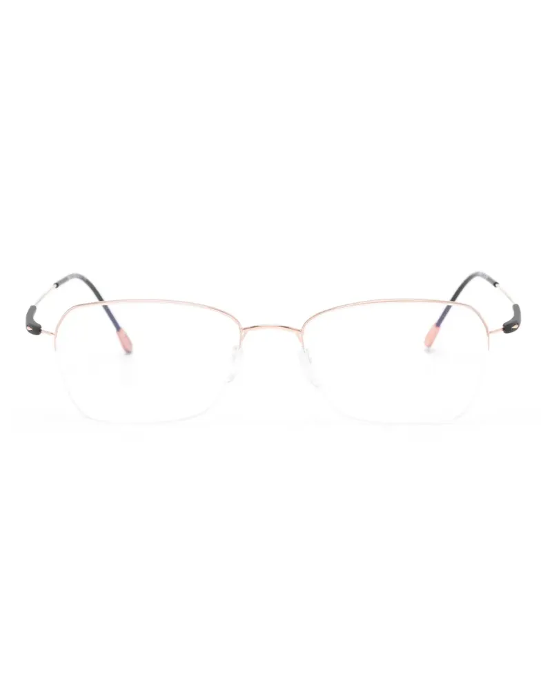 Silhouette geometric-frame glasses - Rosa Rosa