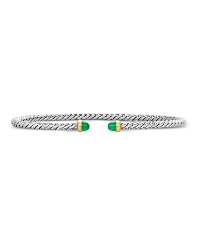 David Yurman micro Cable Flex® bracelet - Silber Silber