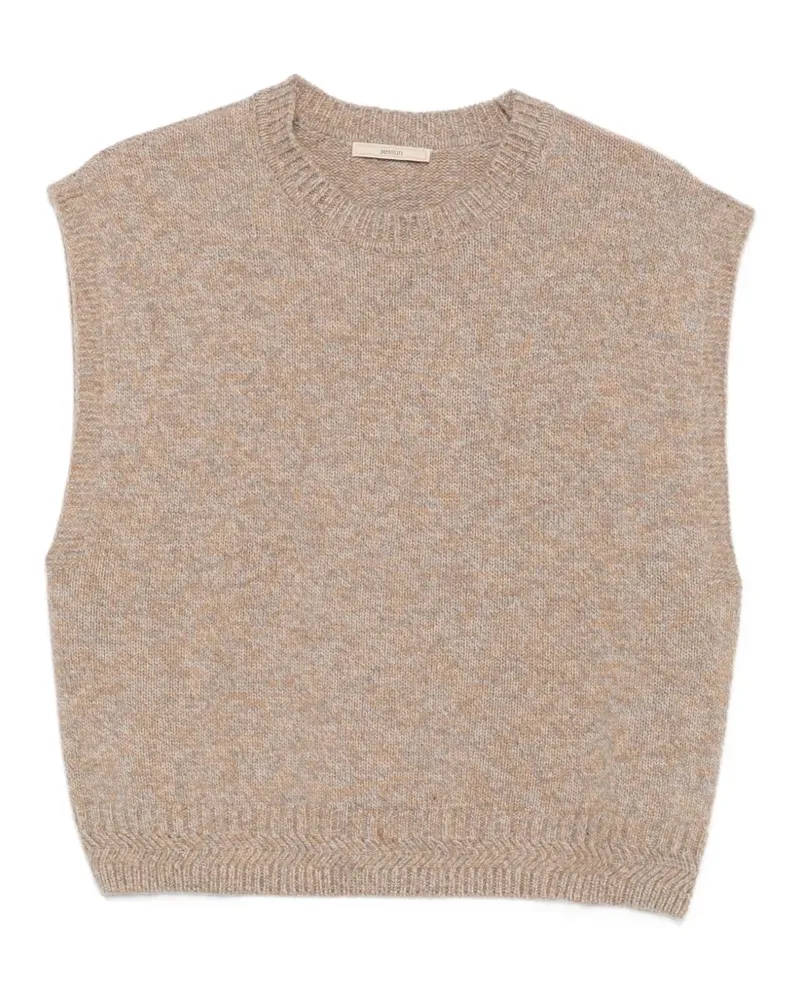 Sessùn Fabinino knit vest - Nude Nude