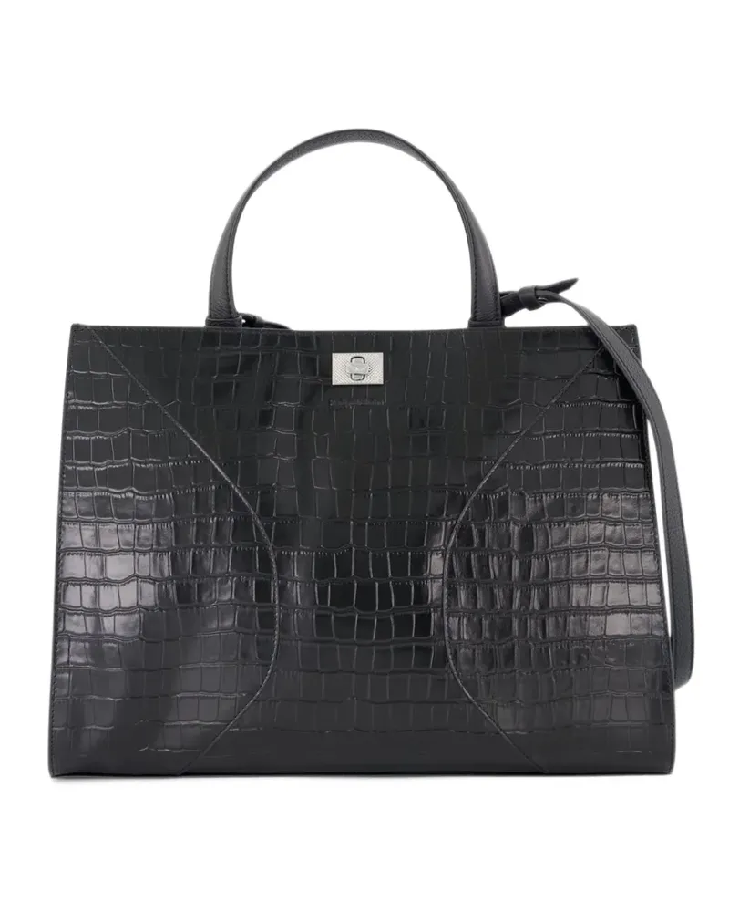 Zadig & Voltaire Jack Kroko-Tasche - Schwarz Schwarz