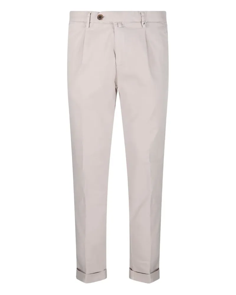 MYTHS Hose mit Falten - Nude Nude