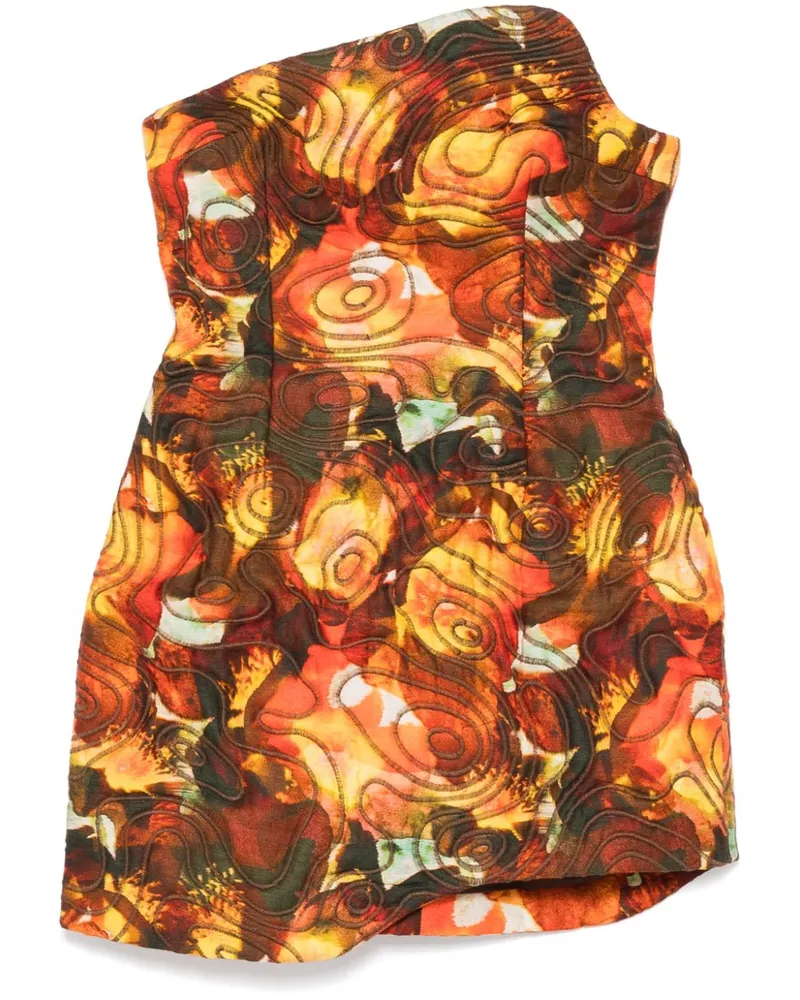 Acler Brookfield Kleid - Gelb Gelb