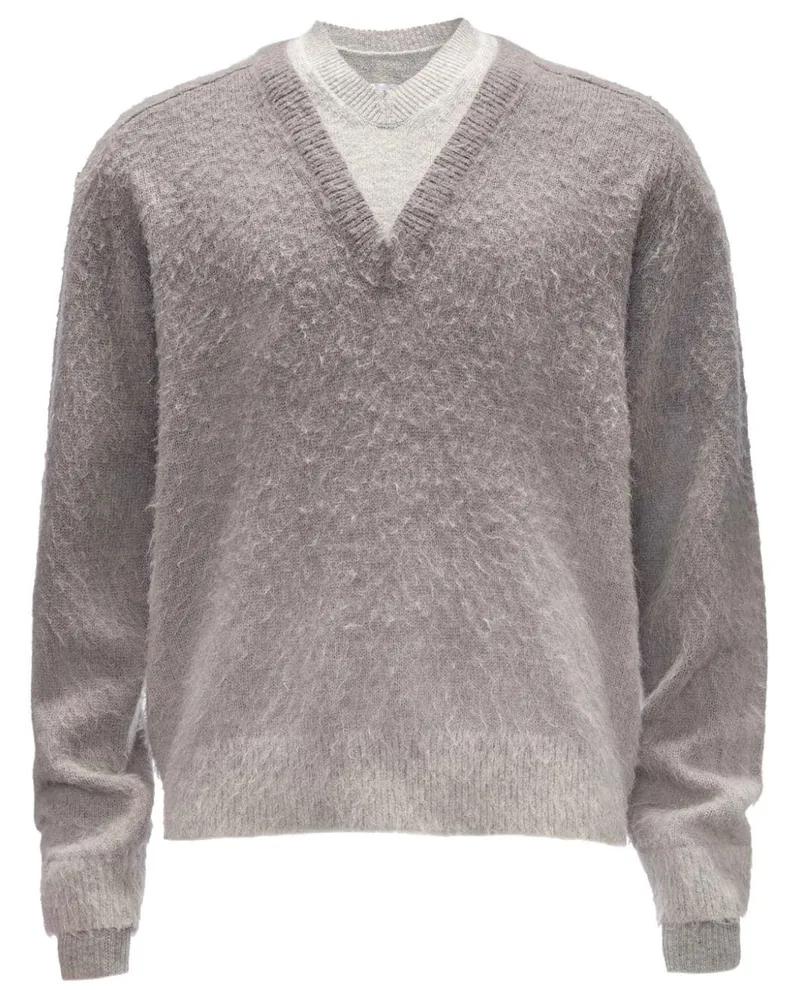 J.W.Anderson Pullover mit V-Ausschnitt - Grau Grau