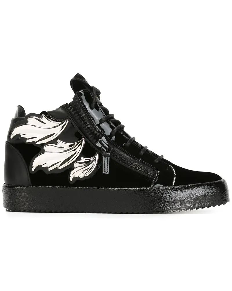 Giuseppe Zanotti Cruel' High-Top-Sneakers - Schwarz Schwarz