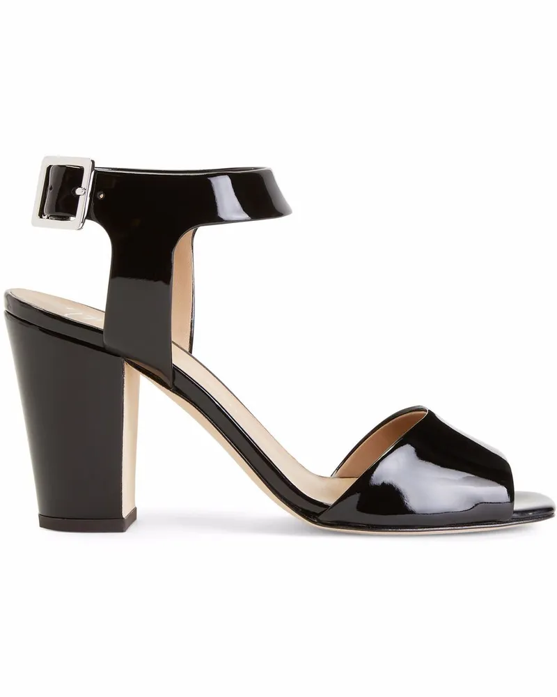 Giuseppe Zanotti Emmanuelle Sandalen 80mm - Schwarz Schwarz