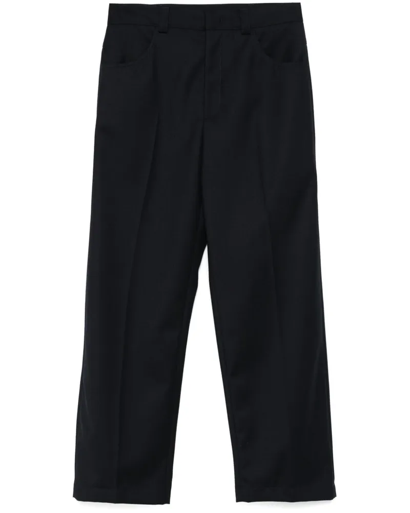 Emporio Armani Hose mit geradem Bein - Blau Blau
