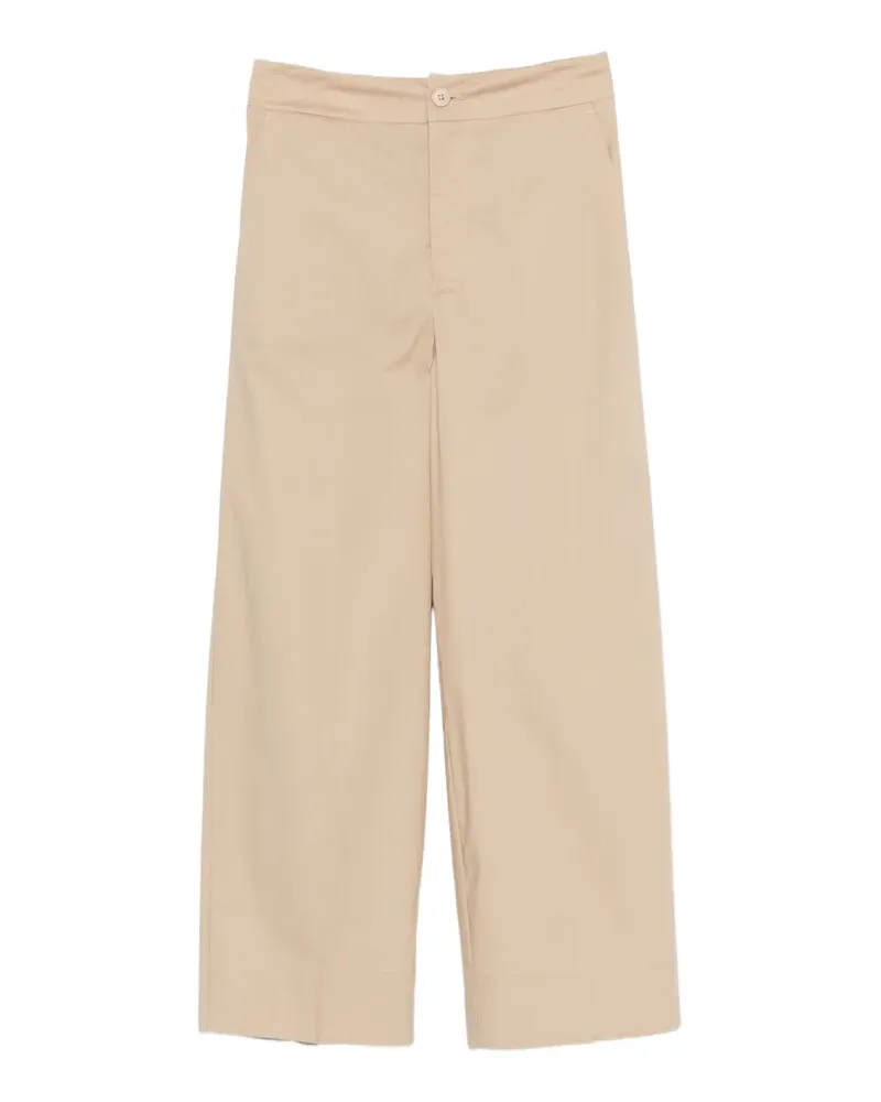Twin-Set button-fastening trousers - Nude Nude
