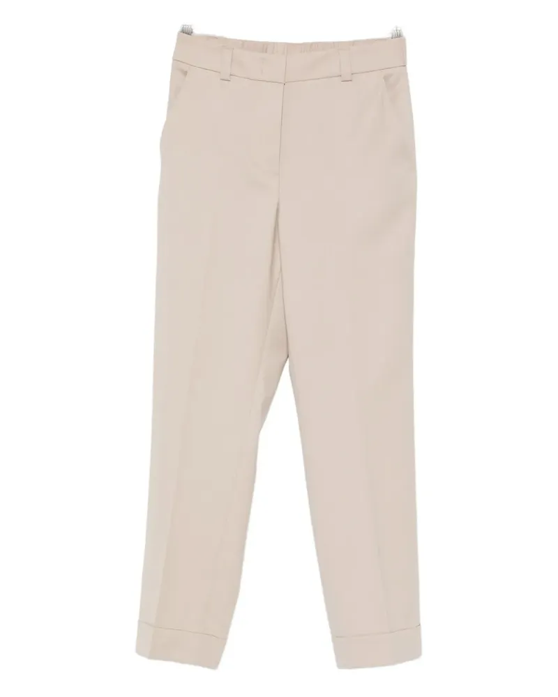 Peserico Hose mit Bügelfalten - Nude Nude