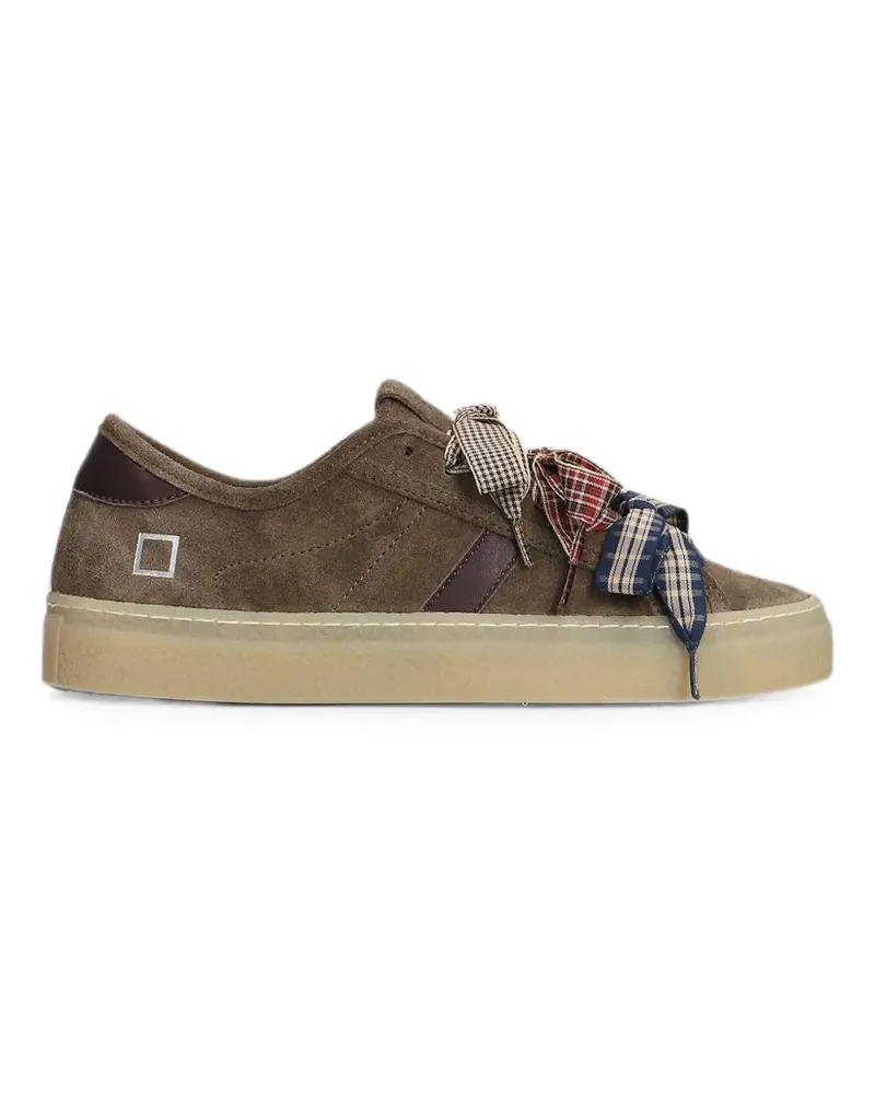 D.A.T.E. Sneakers mit Schleife - Braun Braun