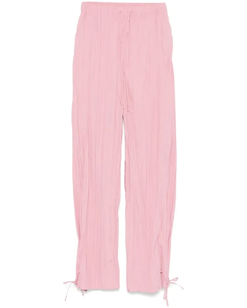 Stine Goya Hose mit Bindegürtel - Rosa Rosa