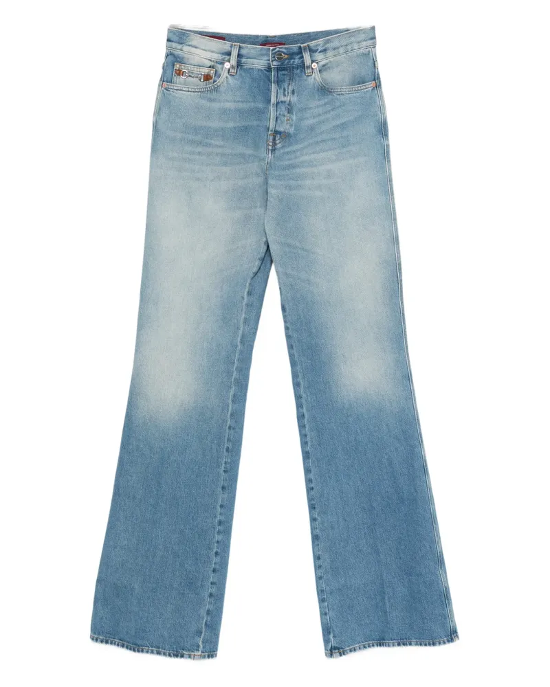 Gucci Horsebit flared jeans - Blau Blau