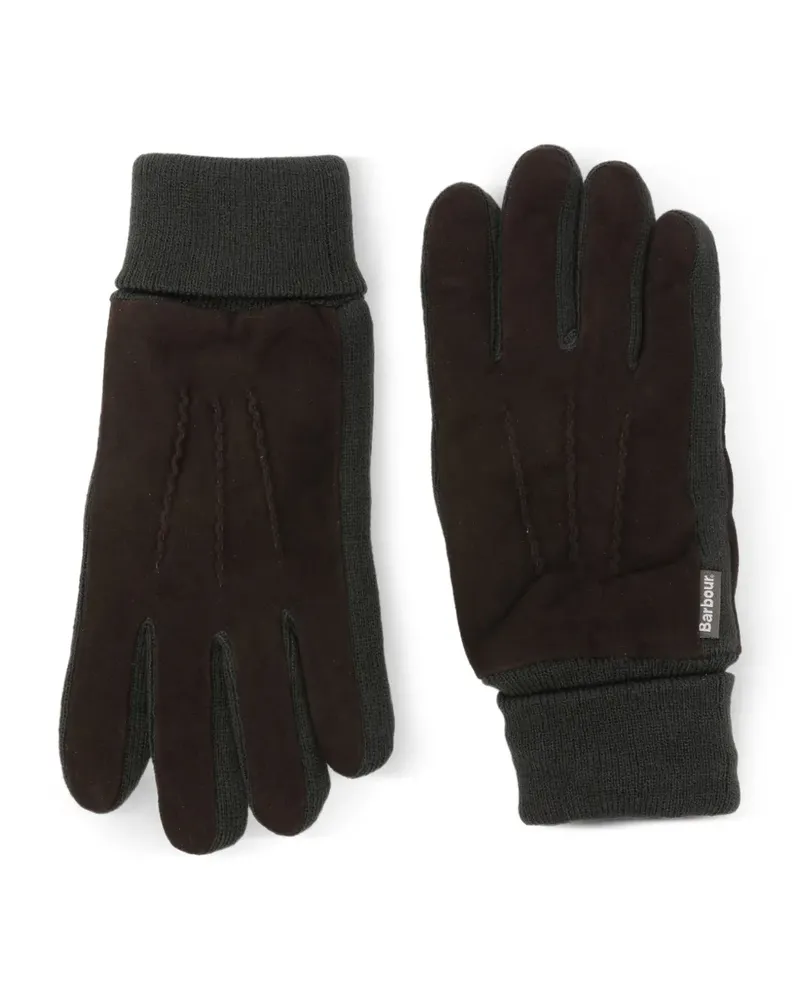 Barbour Gerippte Magnus Handschuhe - Braun Braun