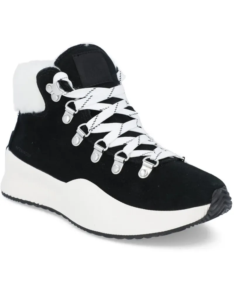 Sorel Schnürstiefel mit Shearling-Futter - Schwarz Schwarz