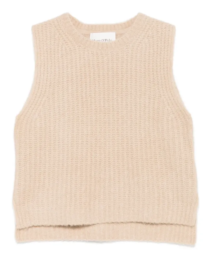 Marc O'Polo Geripptes Trägershirt - Nude Nude