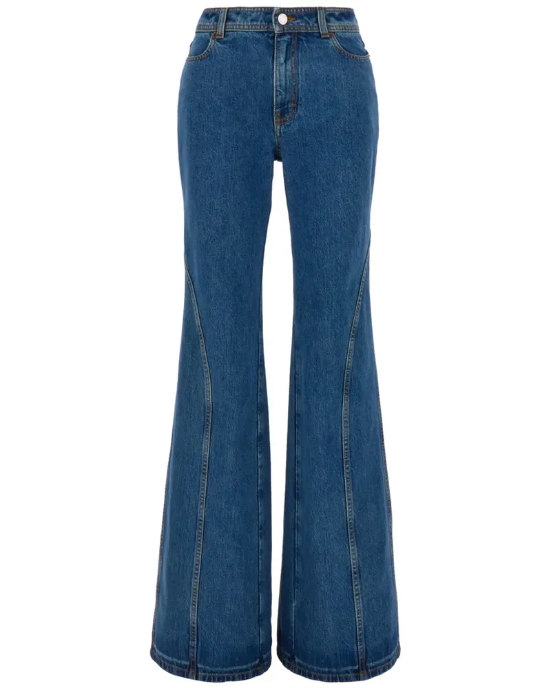 DEL CORE Ausgestellte Jeans - Blau Blau