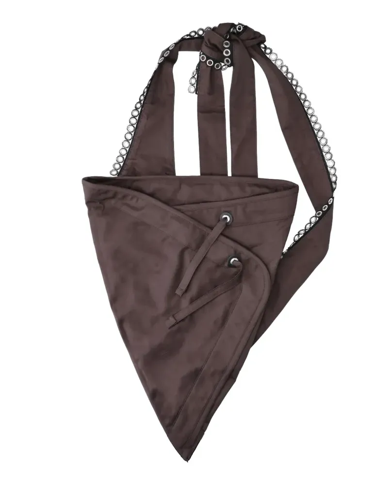 KIKO KOSTADINOV Kest shoulder bag - Braun Braun