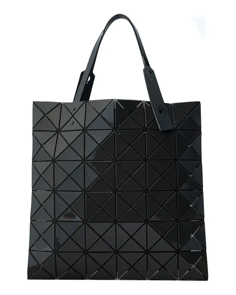 Issey Miyake Lucent Tote Bag mit dreieckiger Kachel - Grau Grau