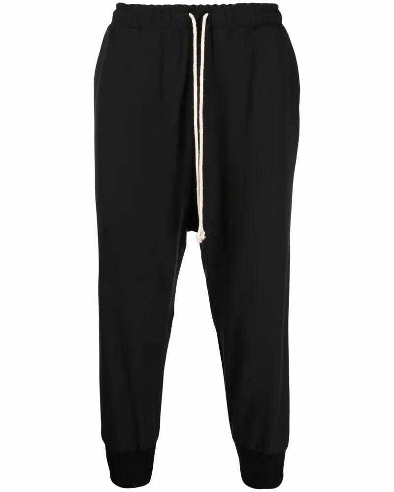 ALCHEMY Cropped-Hose mit Kordelzug - Schwarz Schwarz
