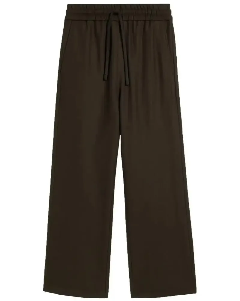 AMI Paris Hose mit Kordelzug - Braun Braun