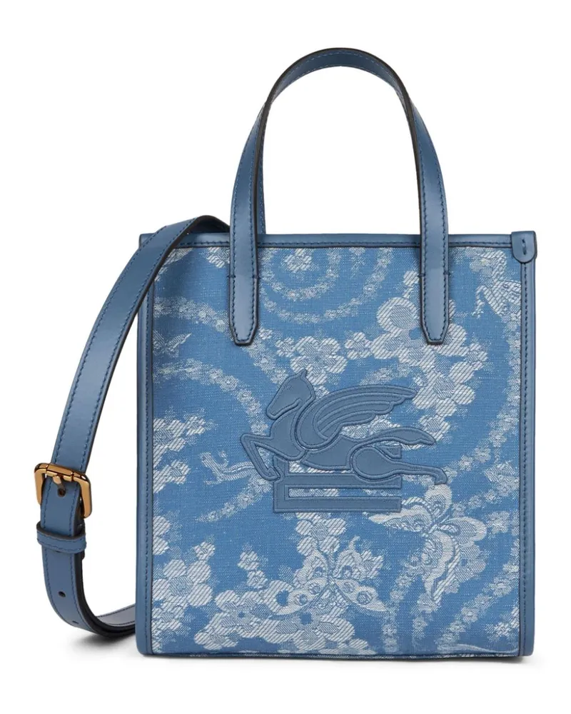 Etro Kleine Love Trotter Handtasche - Blau Blau