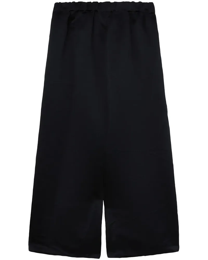 Comme des Garçons Cropped-Hose mit weitem Bein - Blau Blau